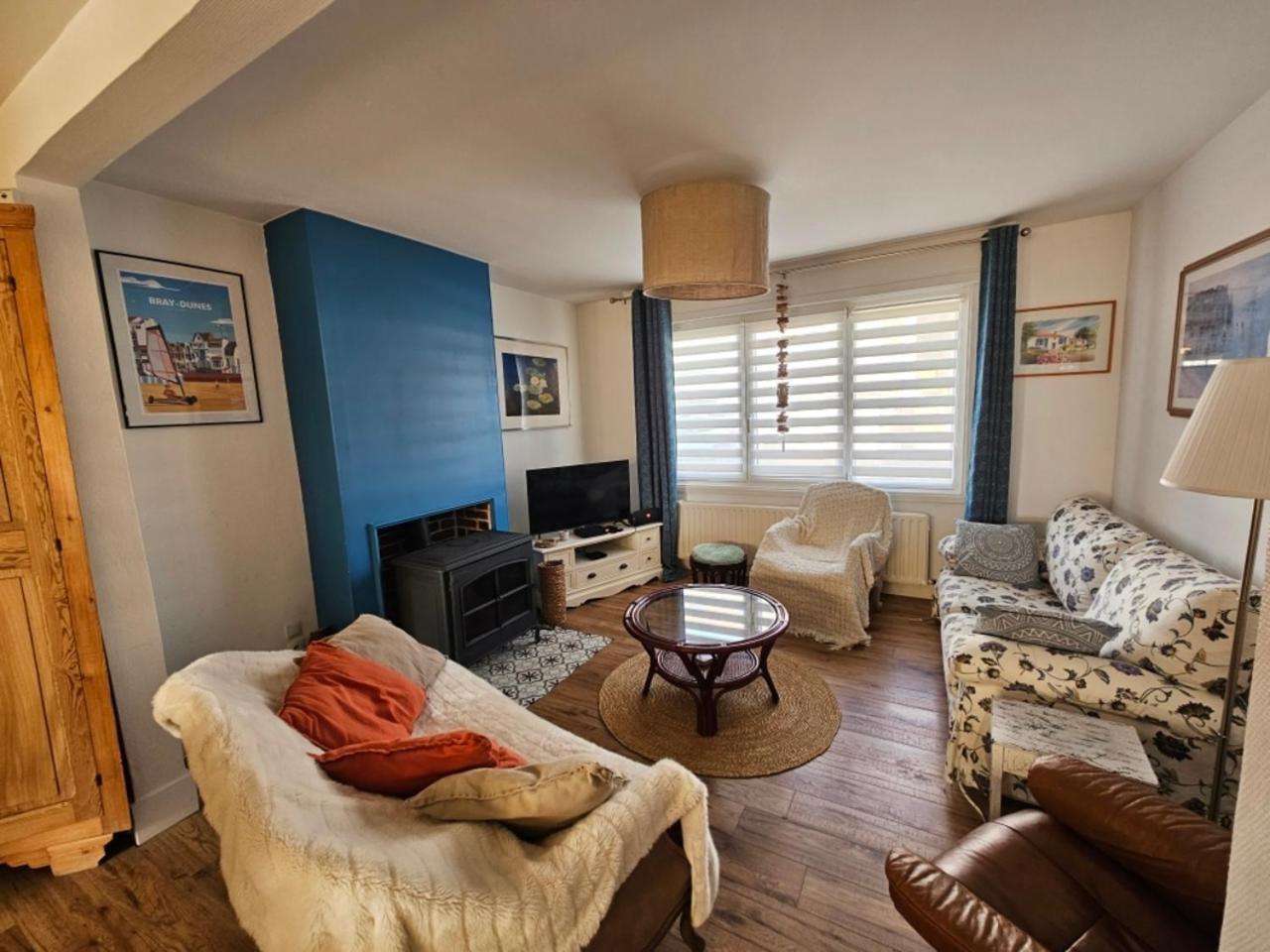 Maison Familiale De Vacances Bray-Dunes Eksteriør billede